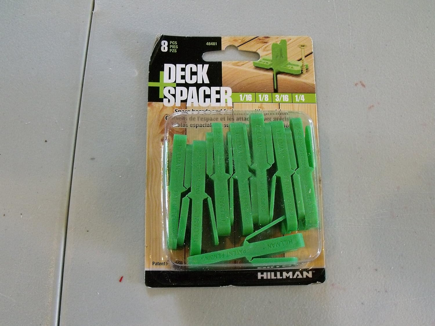 Hillman Deck Spacers Space Boards and Fasteners (8Pack) Amazon.co.uk