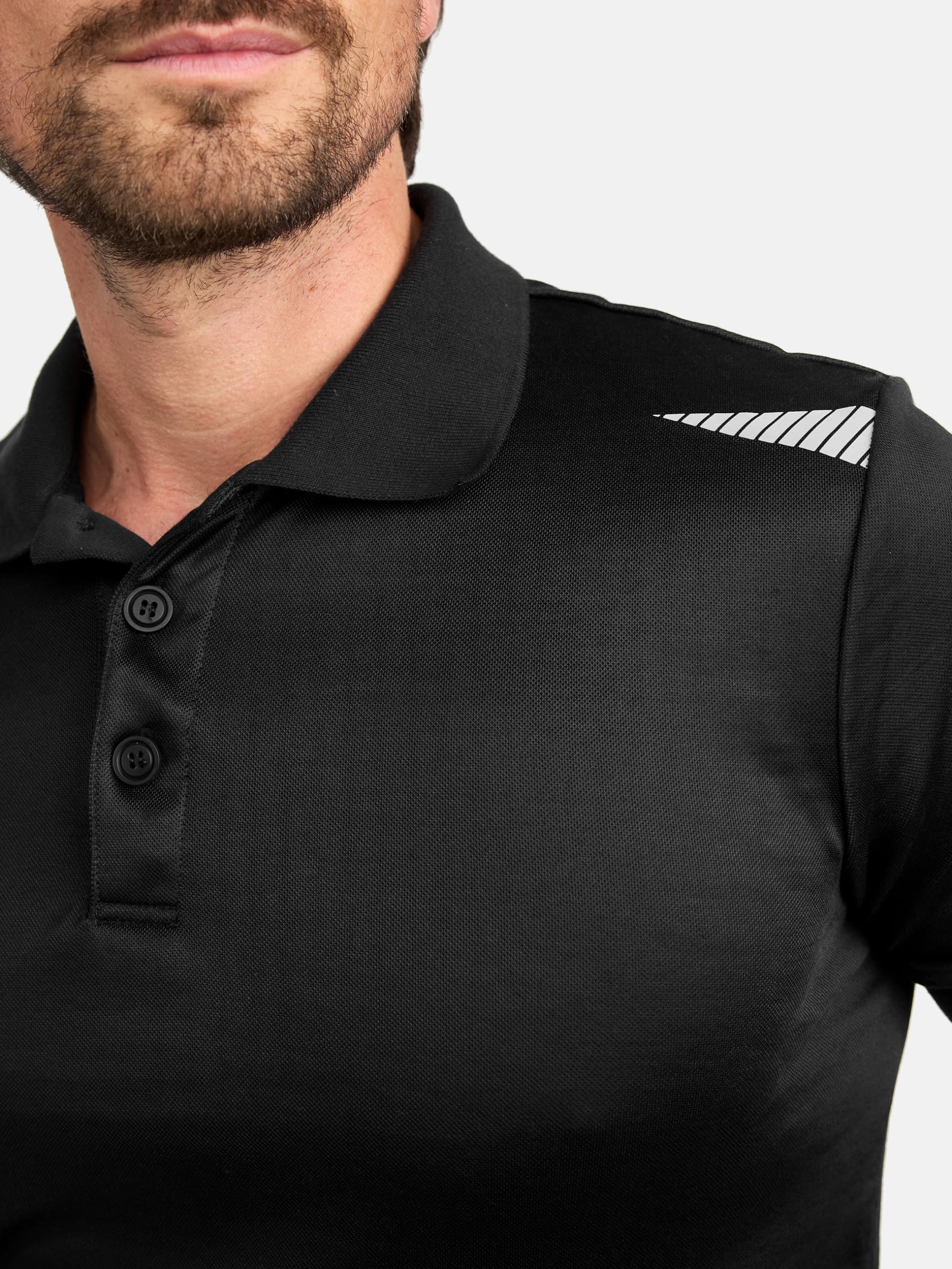 PUMA Workwear – Premium Poloshirt Herren – Funktionsshirt mit Reflektoren – Arbeitsshirt für Handwerk, BAU, Werkstatt & Industrie – atmungsaktives Gewebe – bequem & elastisch