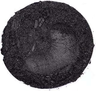 Rolio - Mica Powder - 1 LB of Pigment for Paint, Dye, Soap Making, Nail Polish, Epoxy Resin, Candle Making, Bath Bombs, Slime - (Graphite Black)