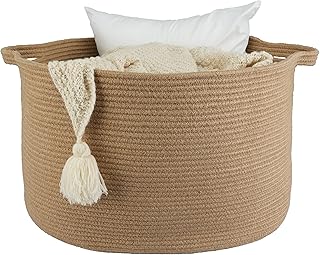 Extra Large Woven Basket For Plants Picks collage image 4