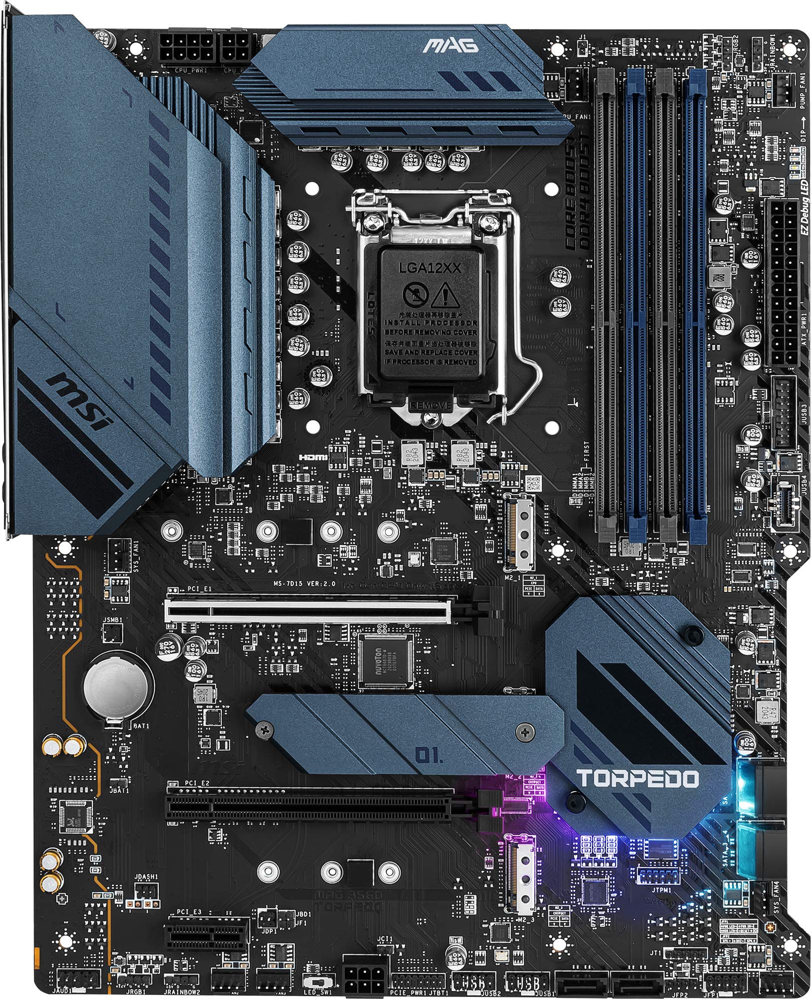 MSI MAG B560 TORPEDO マザーボード Amazon | MSI MAG B560 TORPEDO マザーボード ATX 第10・11世代CPU対応