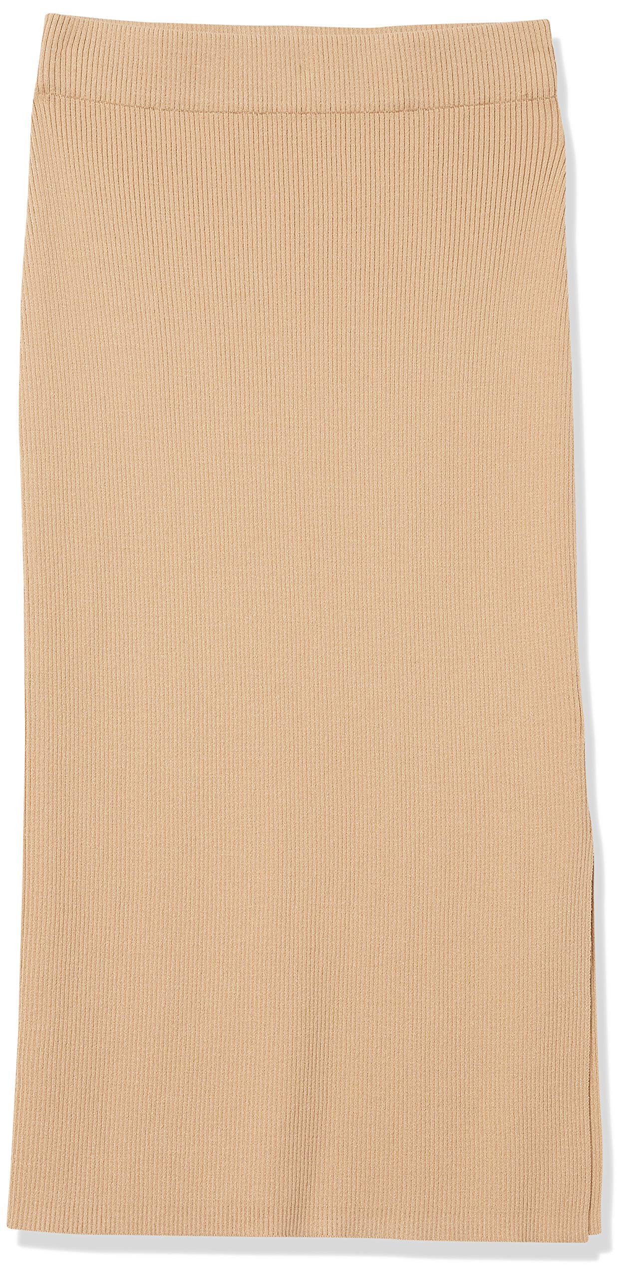 The Drop Women's Vera Slim Side-Slit Midi Sweater Skirt