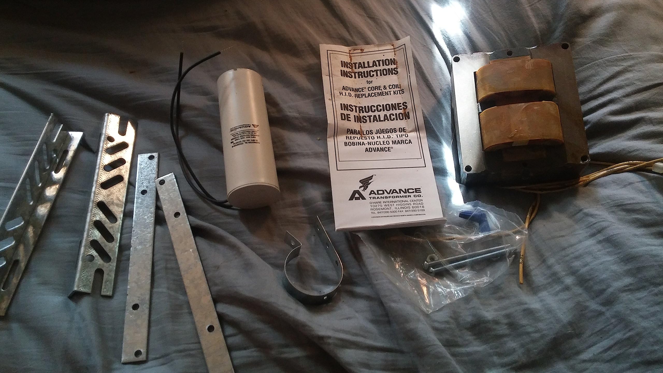 71A4071-001D Mercury Vapor HID Core/Coil Ballast Kit