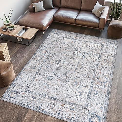 Miniatura 9 de JONATHAN Y WSH320A-3 Shaemus Bohemian Medallion - Alfombra lavable a máquina, bohemio, clásica, costera, tradicional para sala de estar, comedor,