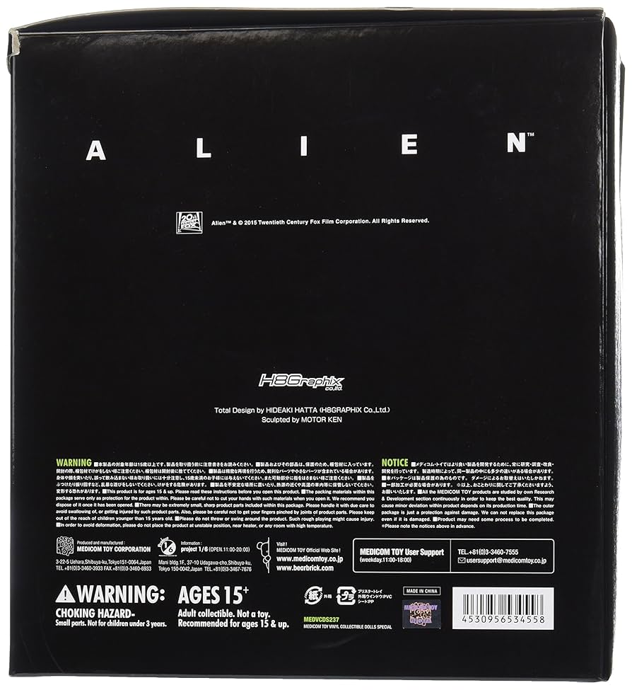 VCD WARRIOR ALIEN エイリアン メディコムトイ BE@RBRICK 400% ALIEN / WARRIOR ALIEN」＆「VCD ALIEN