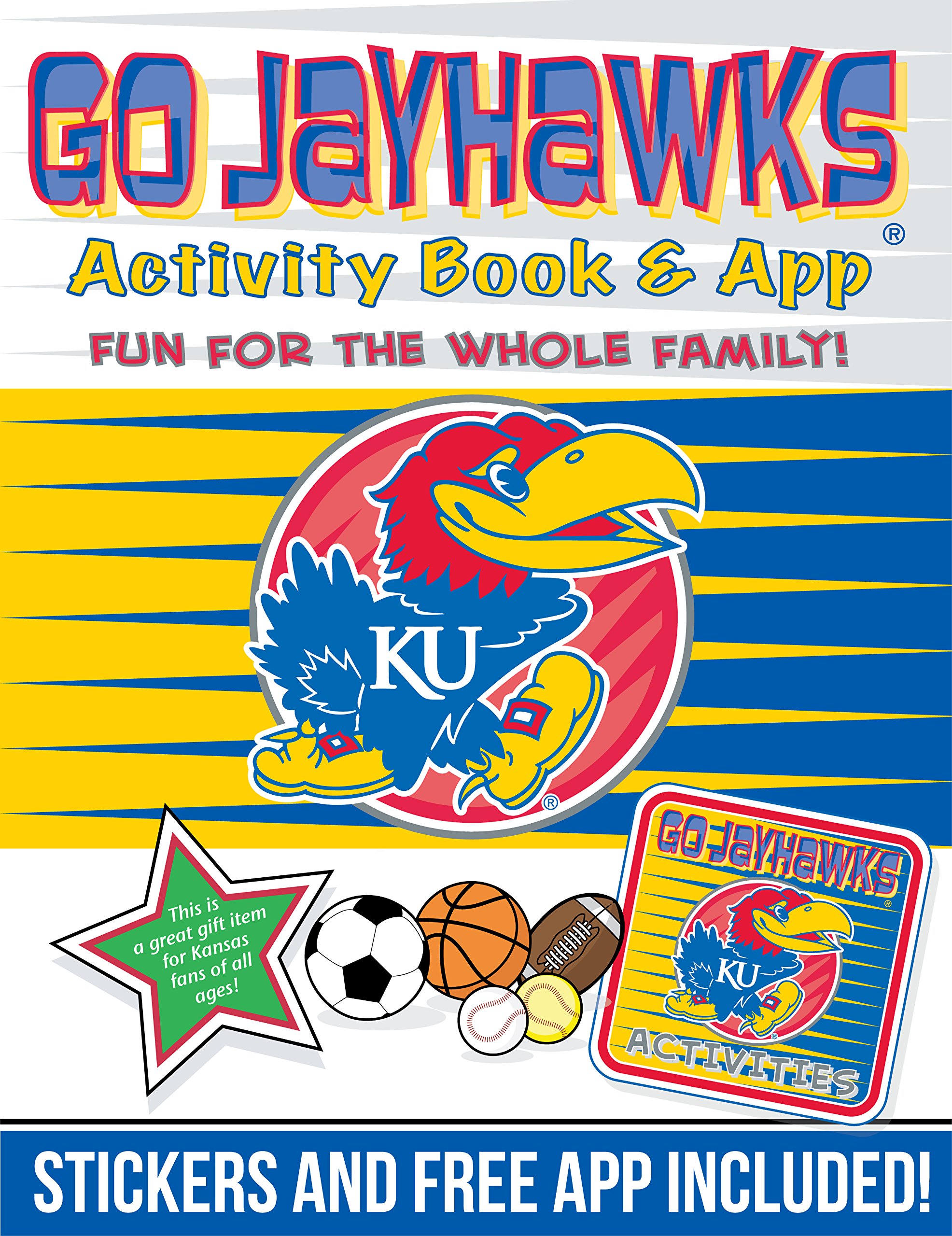 Go Jayhawks Activity Book & App