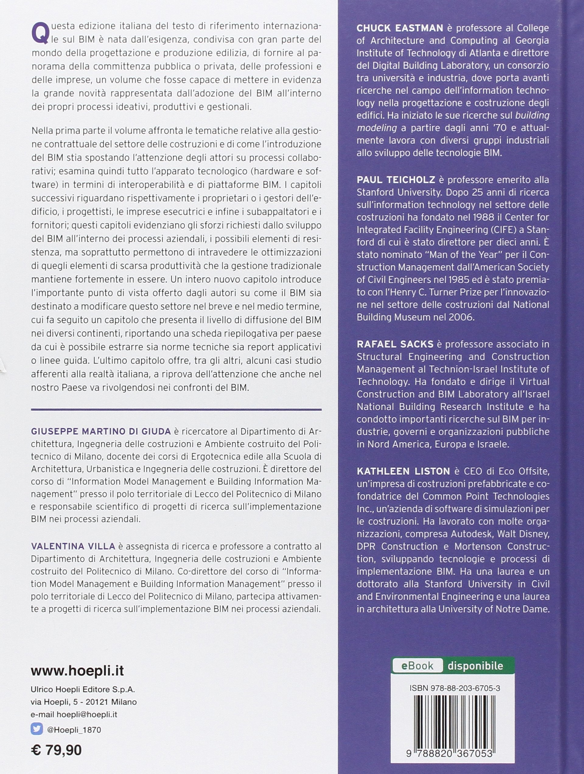 Il BIM. Guida completa al Building Information Modeling per committenti, architetti, ingegneri, gestori immobiliari e imprese