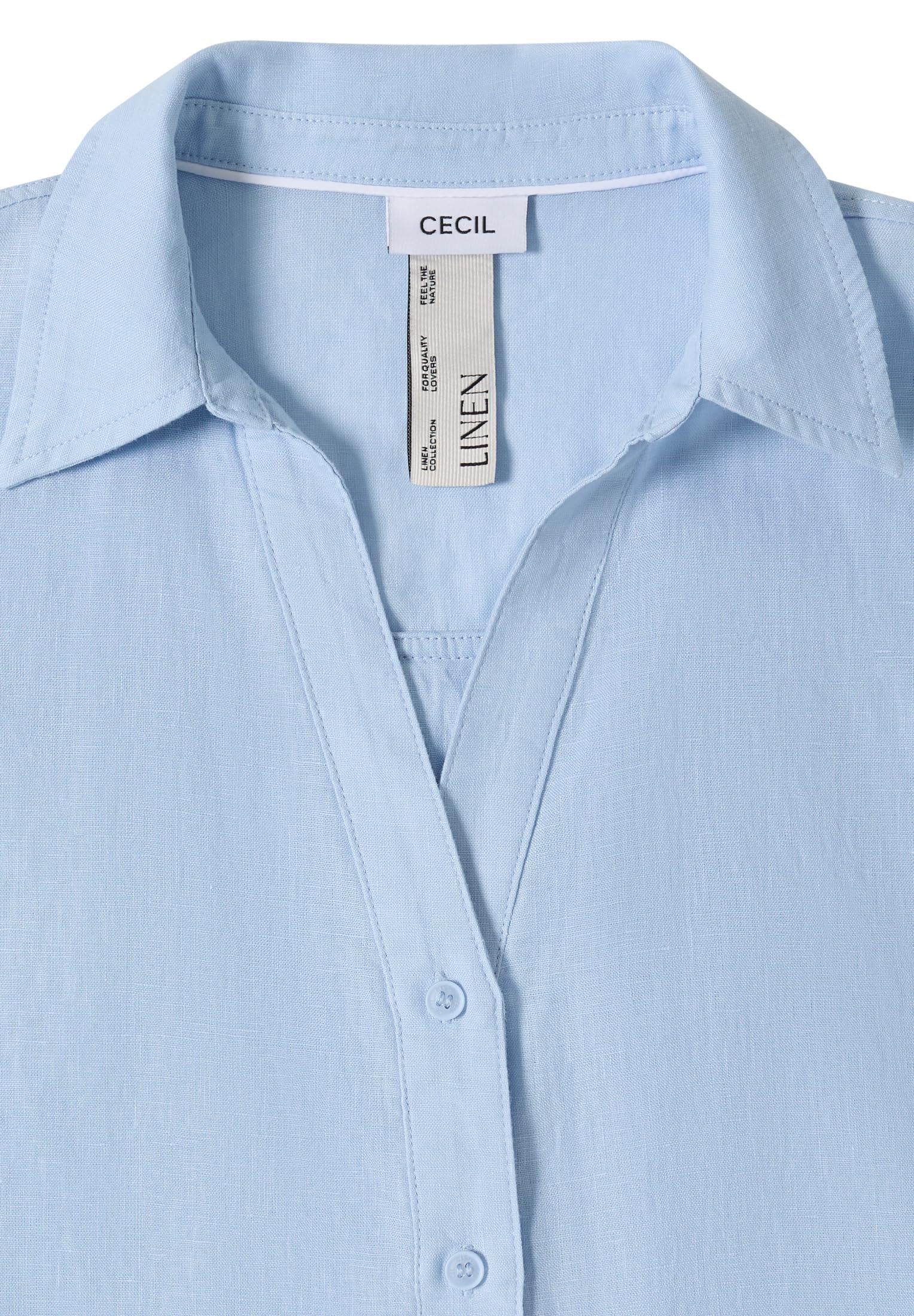 Cecil Dropped Shoulder Bluse aus Leinen