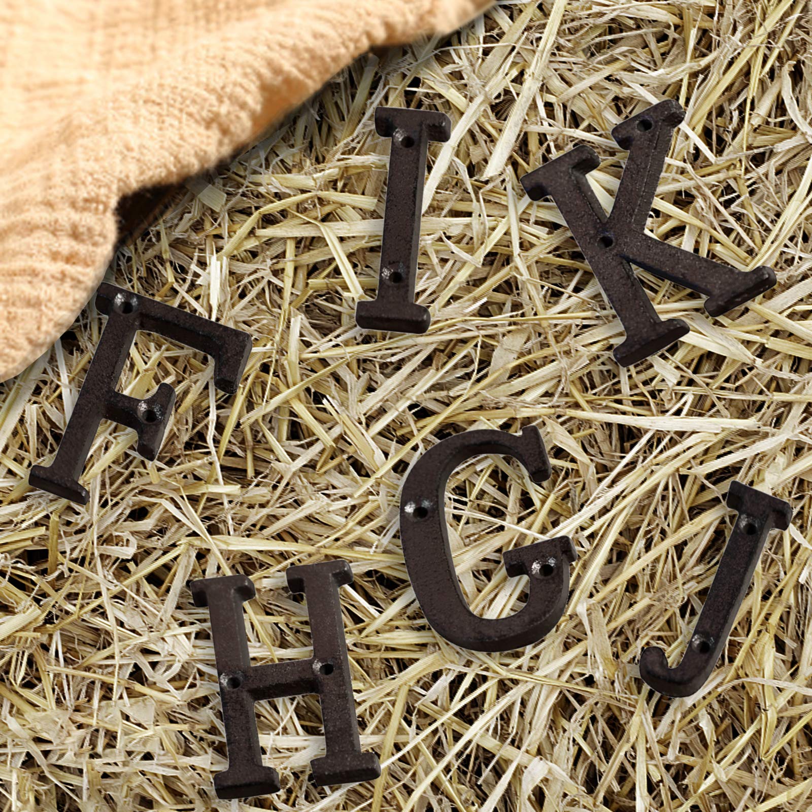 Numeri Civici In Ghisa Retrò - Set Da 3 Pezzi Per Bar, Ristoranti E Case - 7,5 Cm - Foto 10