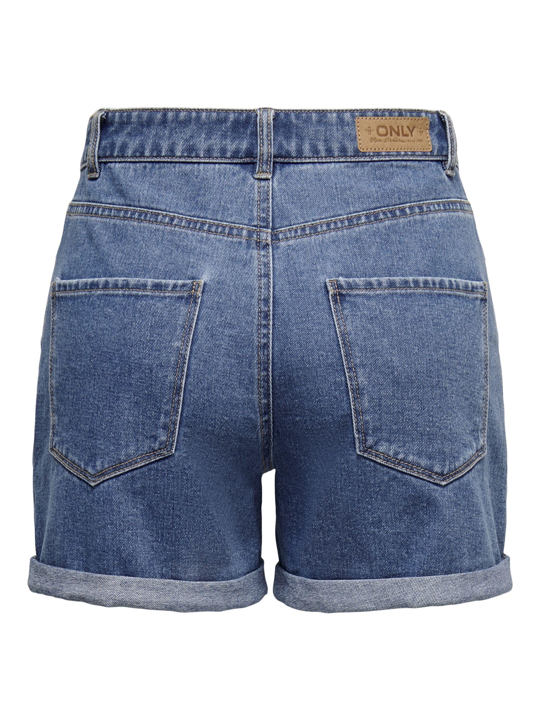 ONLY Denim Shorts ONLVEGA High Waist Regular Fit Denim Shorts