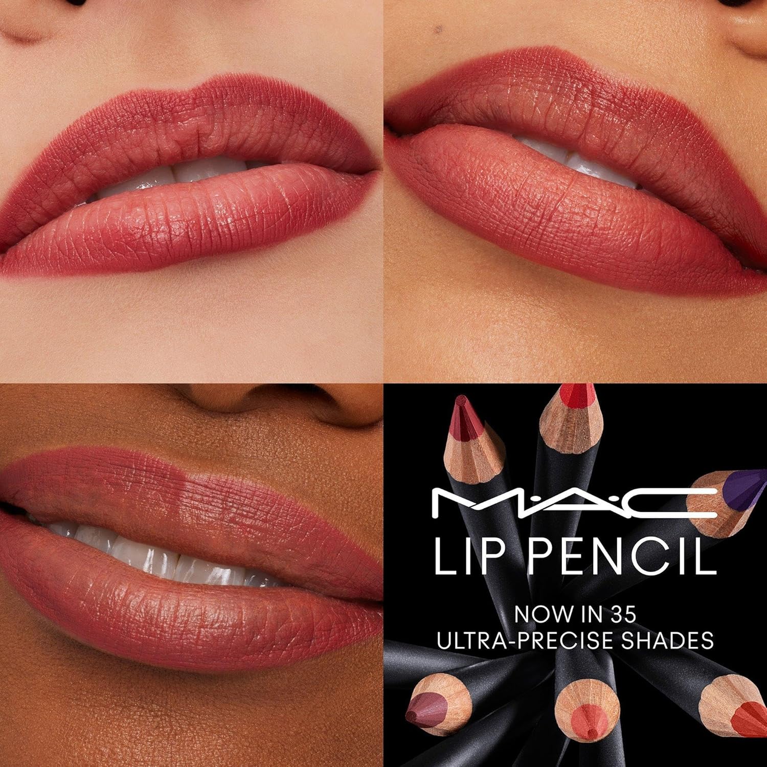 MAC Lip Pencil Lipliner, Brick-O-La, 0.05 Ounces