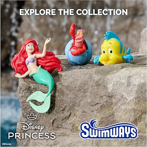Vista 7 de SwimWays Barbie Personajes de Buceo Paquete de 3, Accesorios de Piscina y Juguetes de Piscina para Niños, Suministros para Fiestas en la Piscina