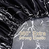 Vista 2 de Best Season Juego de sábanas de 3 piezas, tamaño individual, juego de sábanas de microfibra suave y duradera, bolsillo profundo, resistente a