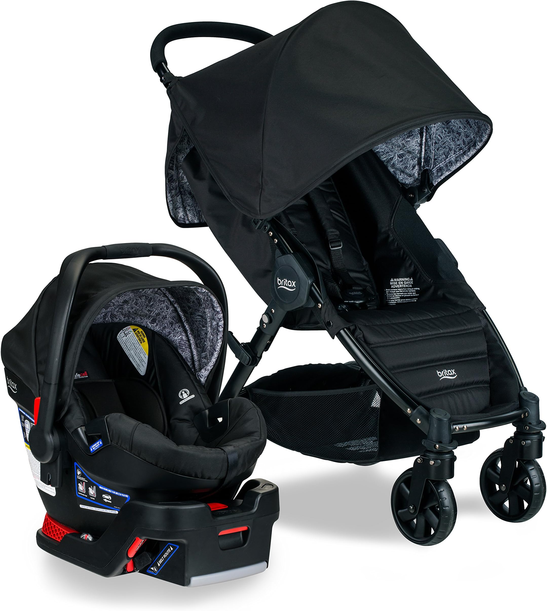 Britax Pathway & B-Safe Travel System Black S09385000