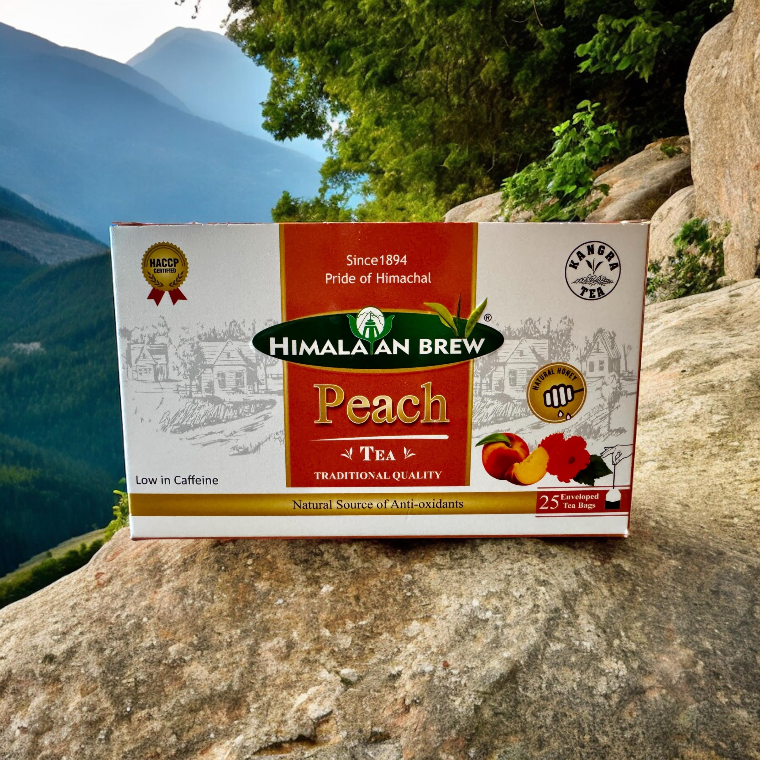 Himalayan Brew Peach Tea (Hibiscus Flower and Honey)-image-27