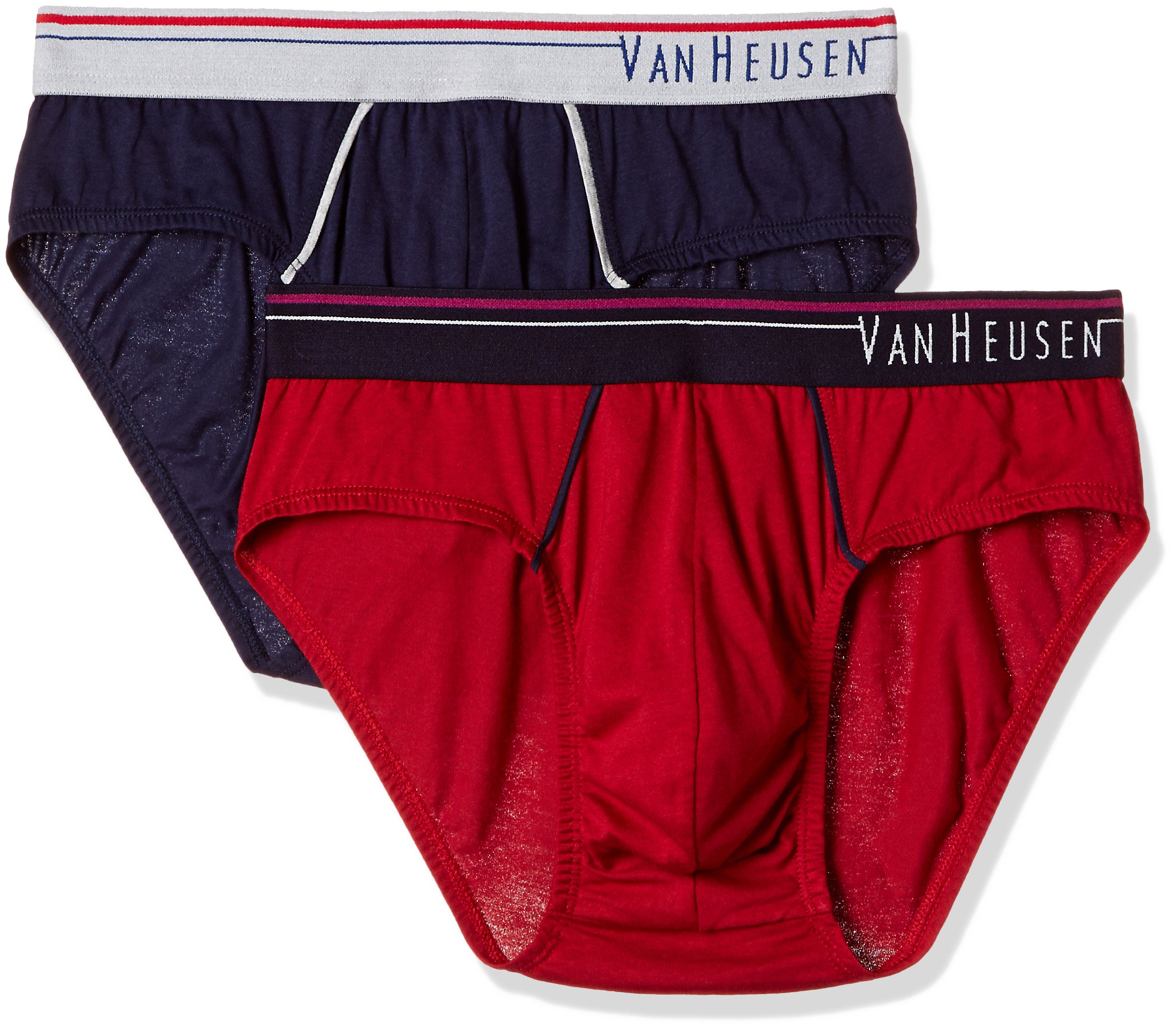 van heusen Men's Cotton Hip Antibacterial Brief (Pack of 2) (8907522403659_10003_Medium_10003_Dark Navy and Deep Red_Medium)-picture-19