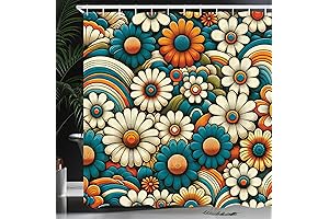 Ambesonne's Hippie Vibes Shower Curtain