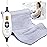 Pure Enrichment PureRelief Ultra-Wide Microplush Heating Pad - 20 x 24 XXL Size & 6 Heat Settings for Temporary Neck, Shoulder & Back Pain Relief - Moist Heat Option & Machine Washable (Periwinkle)