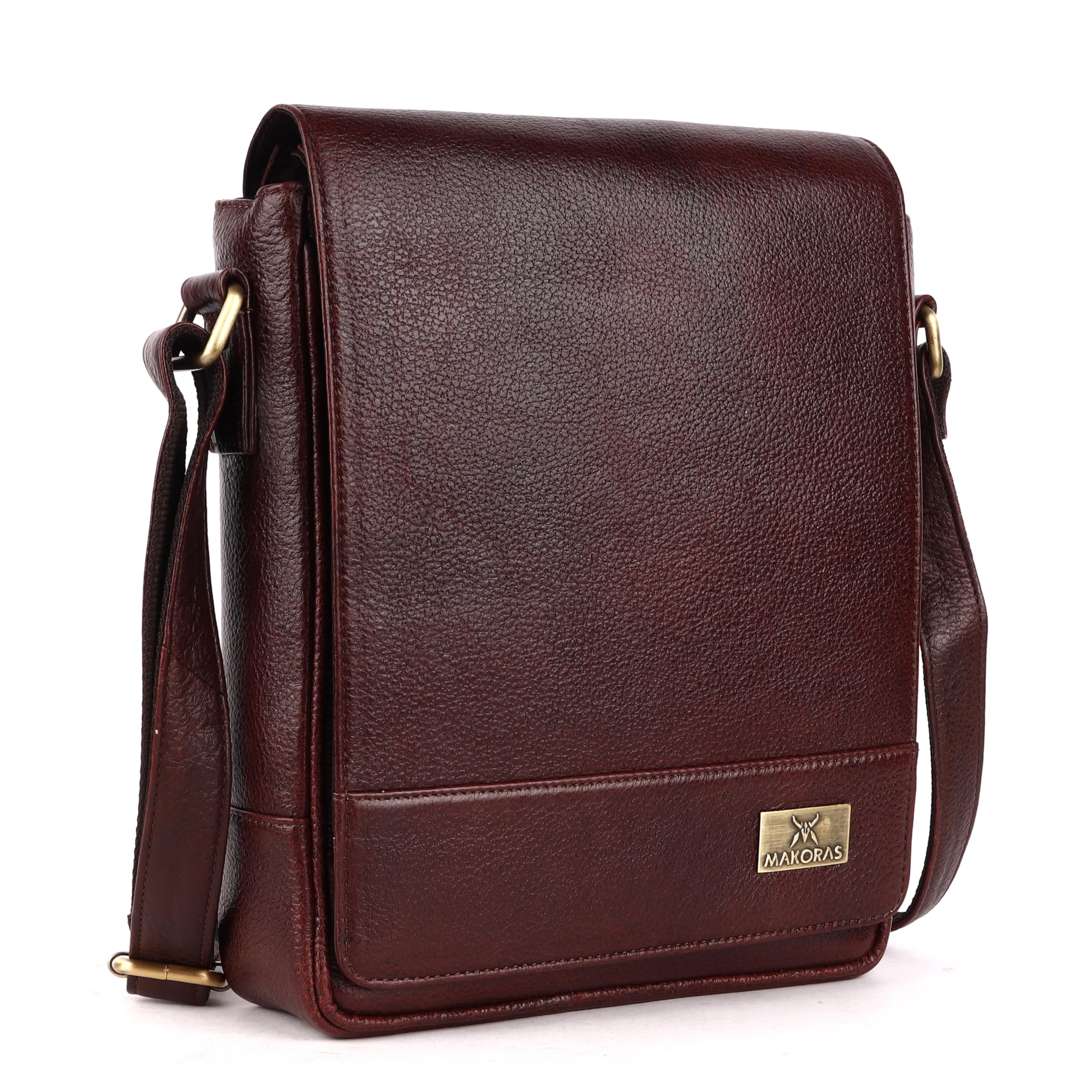 Unisex-Adult Genuine Leather Messenger Sling bag-image-46