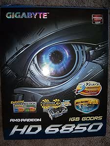 GIGABYTE ATI Radeon HD6850 1GB DDR5 2DVI/HDMI/DisplayPort PCI-Express Video Card GV-R685OC-1GD