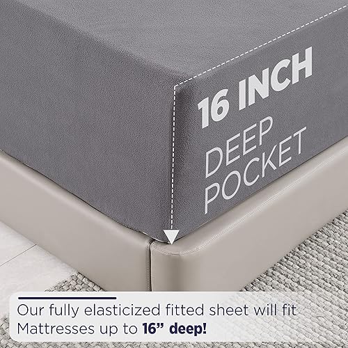 Miniatura 3 de Juego de sábanas de forro polar súper suave, forro polar extra afelpado, sin pelusas, sábana encimera, acogedora y cálida para todas las estaciones,