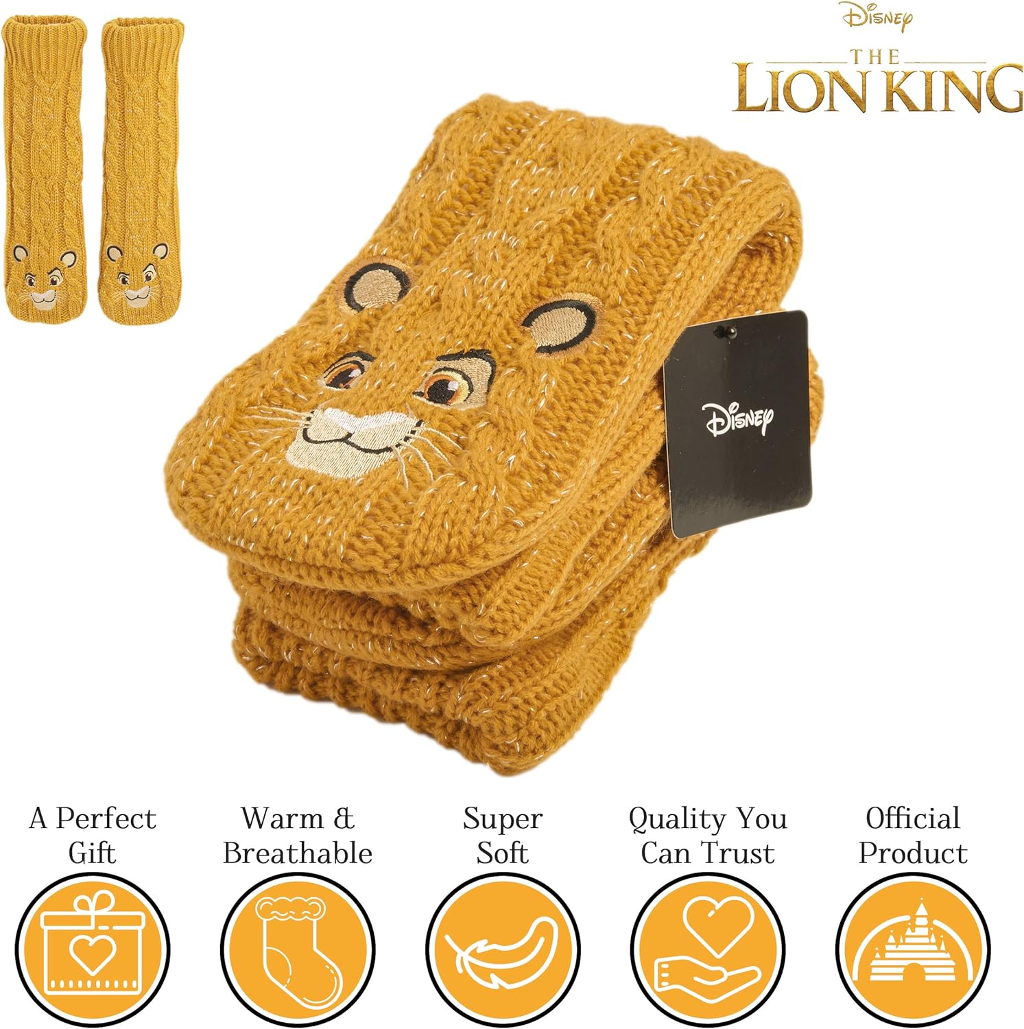 Disney Fluffy Socks for Women and Teenagers Soft Warm Slipper Socks Non Slip One Size Lounge Wear Gifts for Women - Image 2