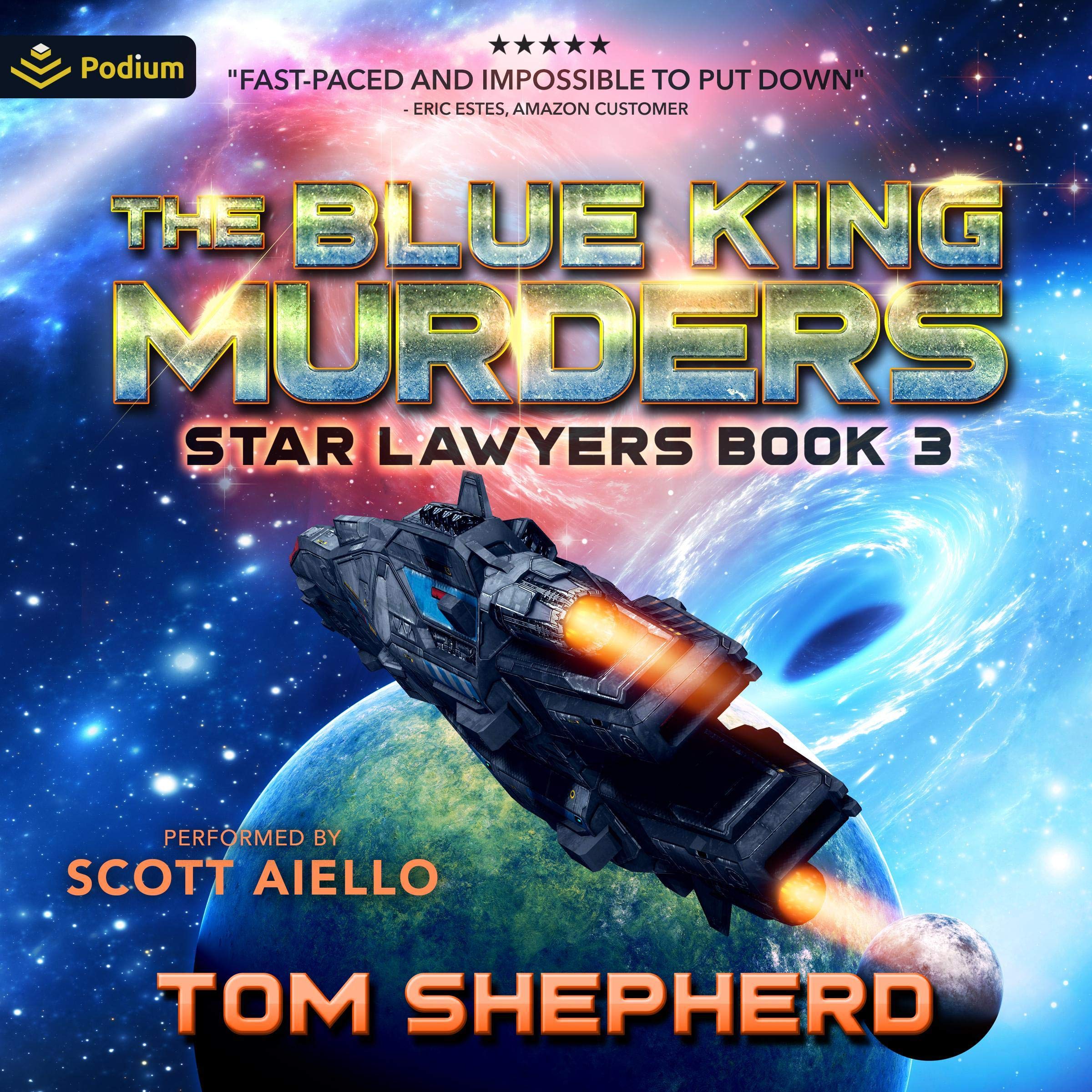 Cover art for The Blue King Murders