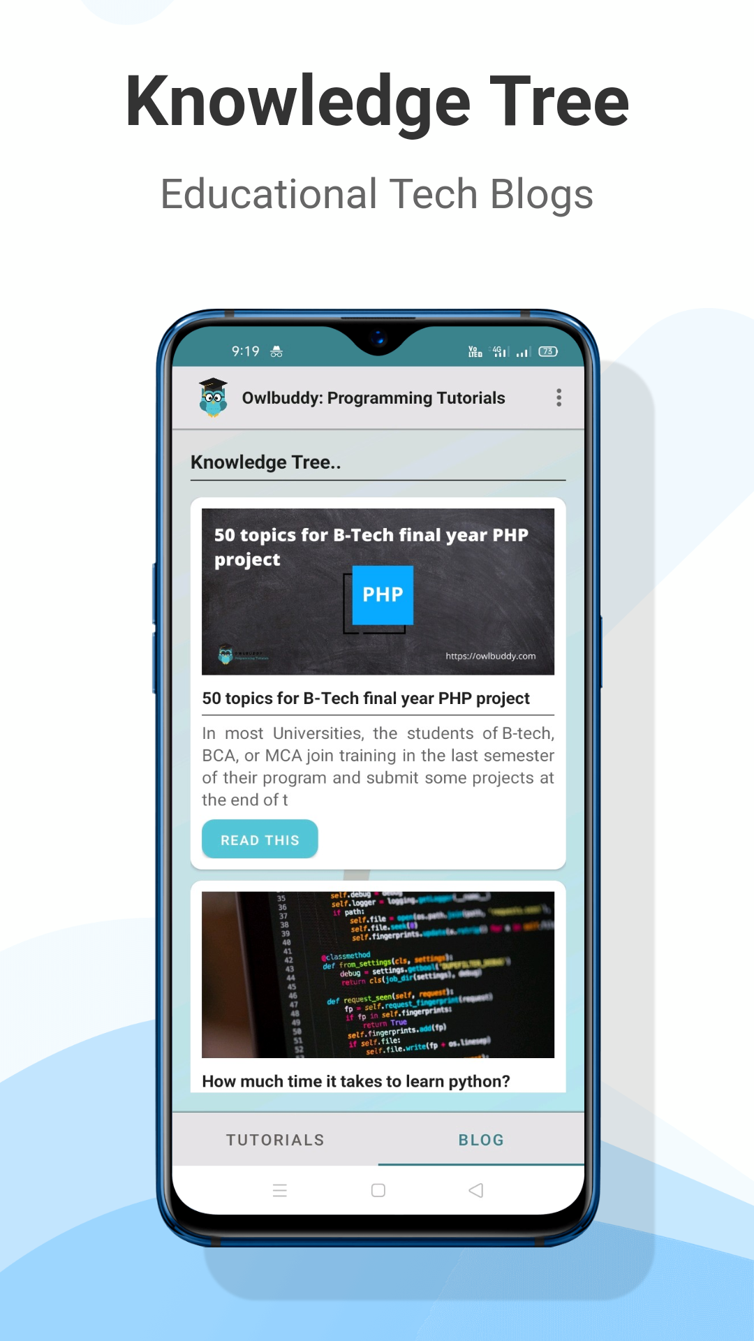 Owlbuddy : Free Programming Tutorials - App on Amazon Appstore