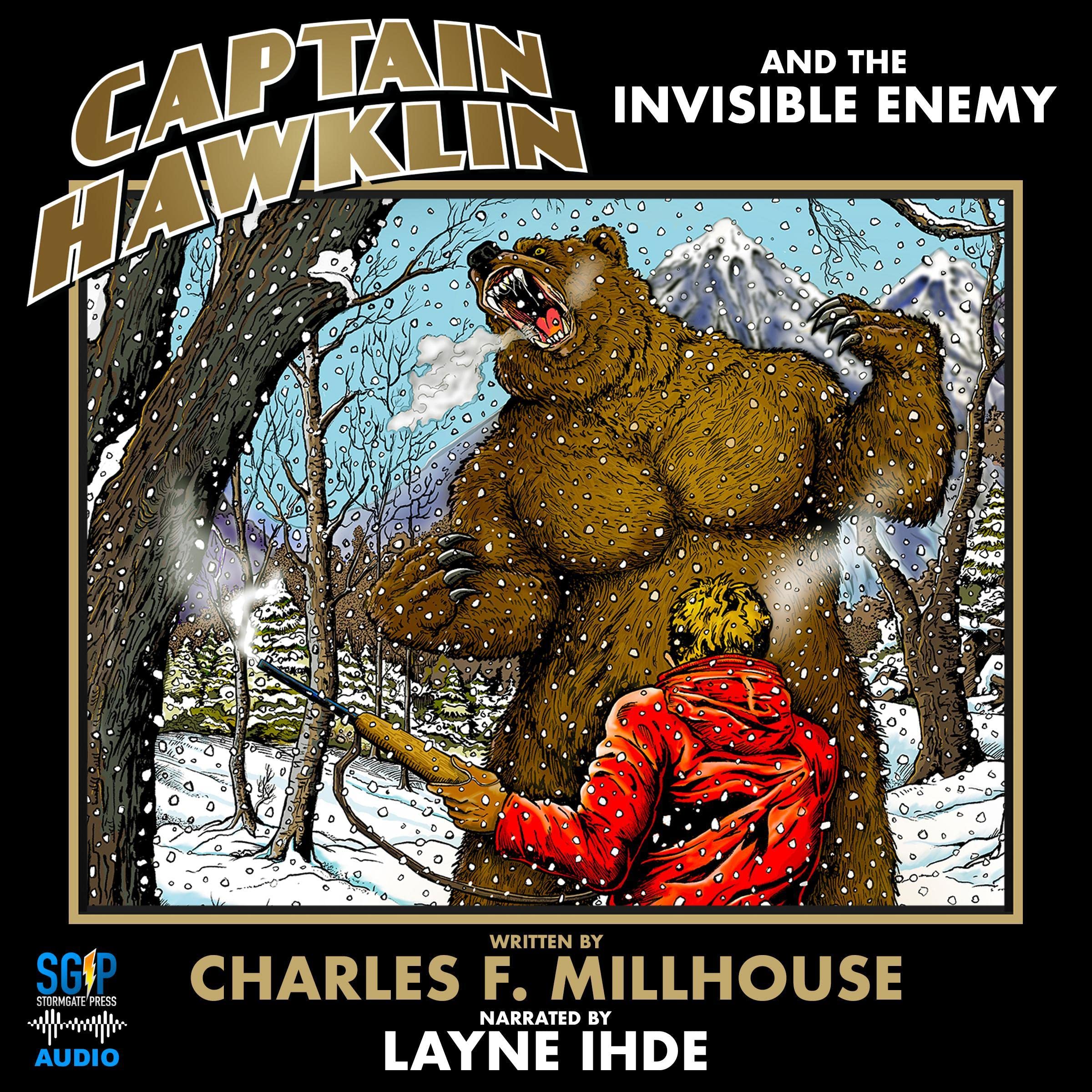 Cover art for Captain Hawklin and the Invisible Enemy