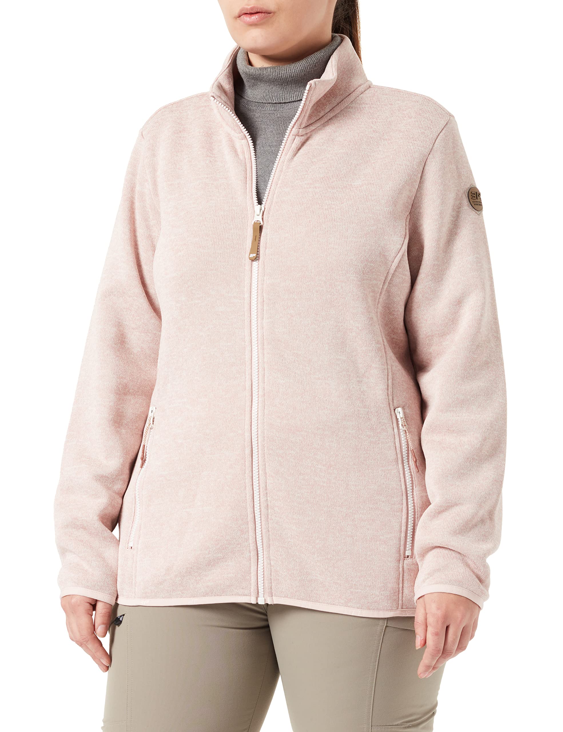 Icepeak Women Ep Abbyville Midlayer - Baby Pink, 44