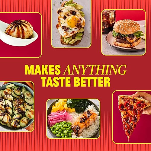 Miniatura 2 de FLYBYJING XL Sichuan Chili crujiente y picante gourmet picante y crujiente salsa de aceite de chile totalmente natural con pimienta Sichuan salsa