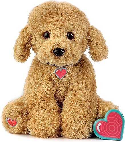 My Baby's Heartbeat Bear Furbaby - Grabadora de voz de corazón de 20 segundos para ultrasonidos y mensajes dulces - Doodle