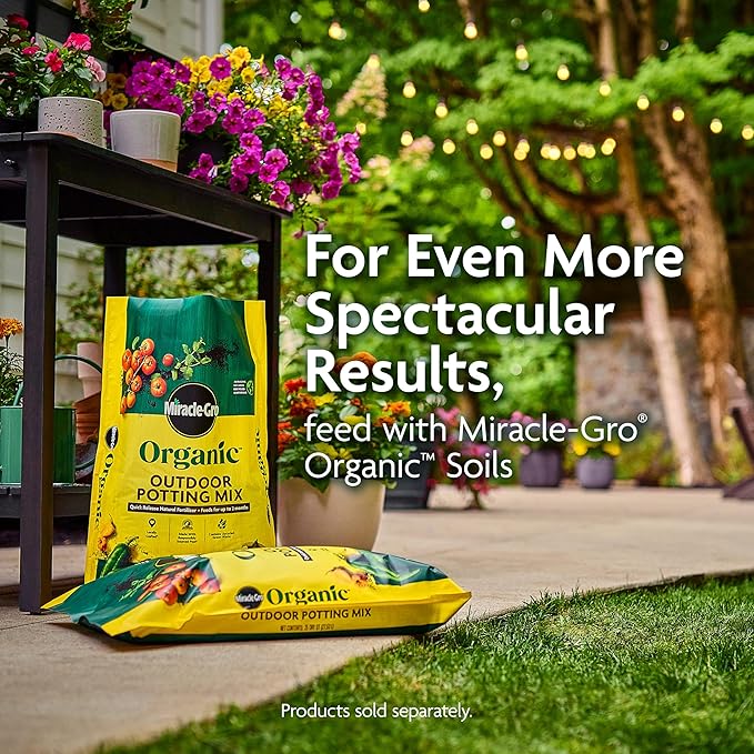 Miracle-Gro Alimento Vegetal Orgánico - Fertilizante Líquido 32 fl. oz. miniatura 7