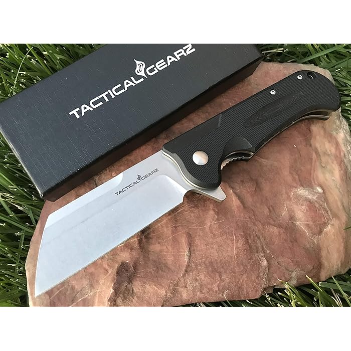Buy TACTICAL GEARZ G10 Pocket Knife! TG Eros, G10 Handle! Razor Sharp