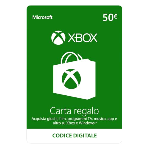 Xbox Live - 50 EUR Carta Regalo [Xbox Live Codice Digital]