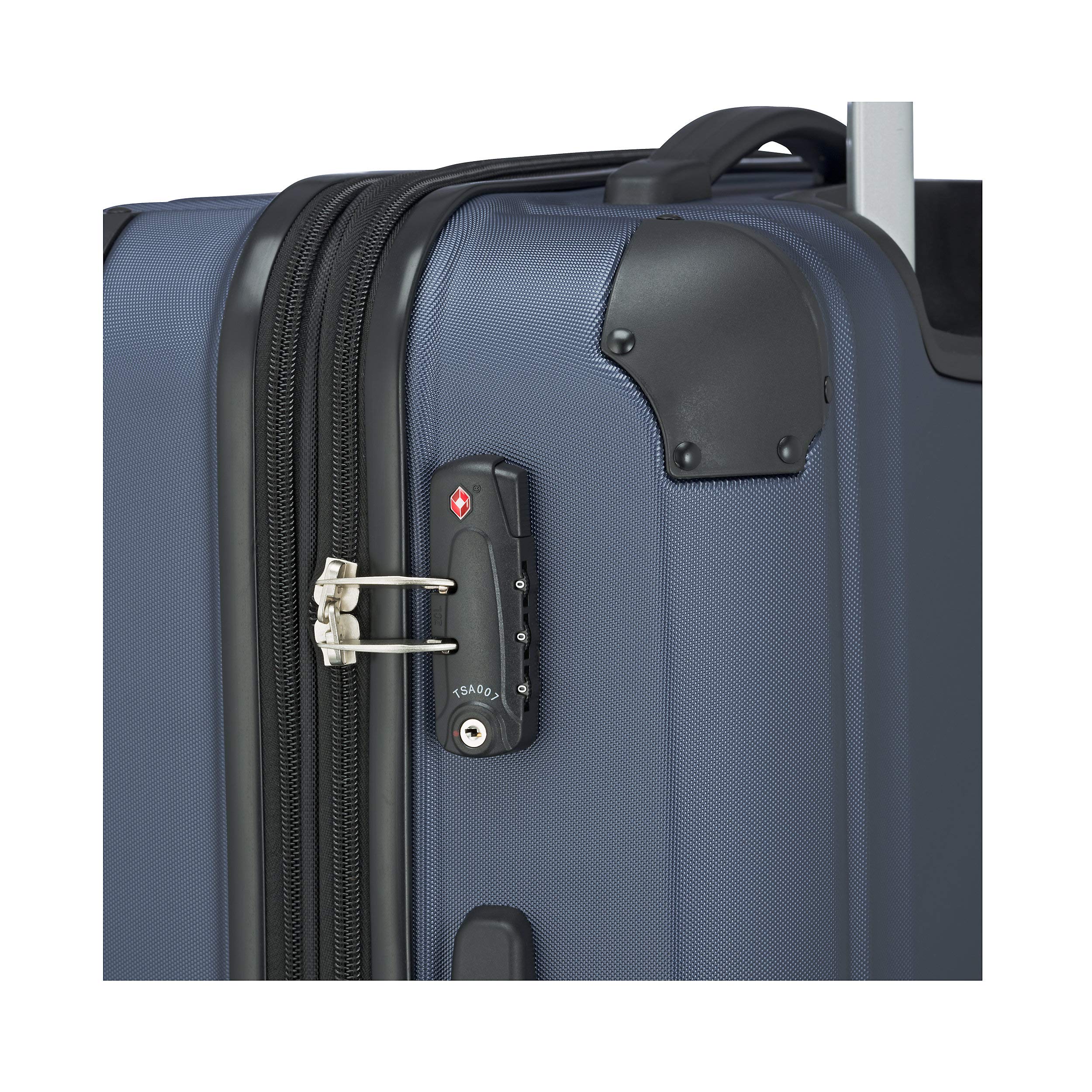 Travelite City 4 w walizka na kółkach, morski, 77 cm (Trolley L), Wózek City, 4 w