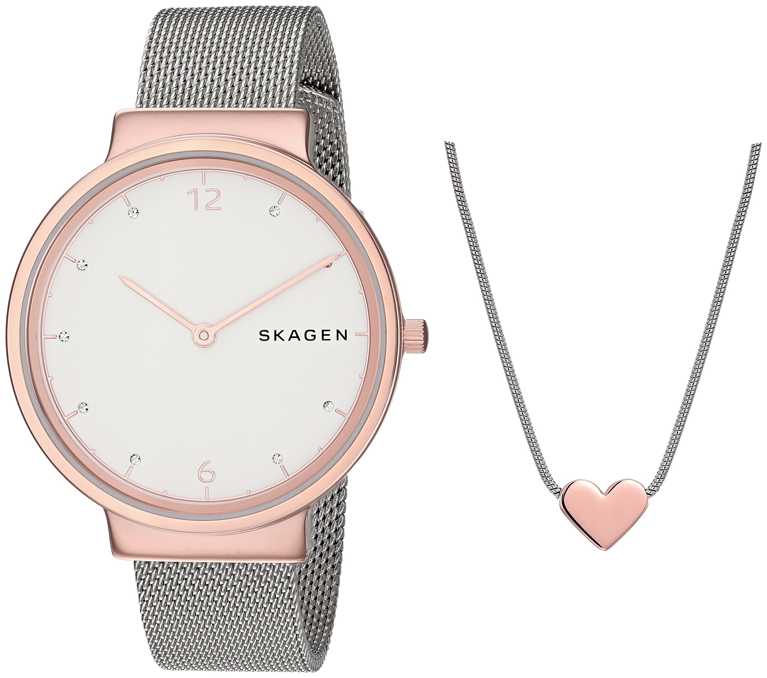 Skagen Watch and Necklace Set SKAGEN x Jeremyville Womens Lighthouse Pelican Pendant  main image 2