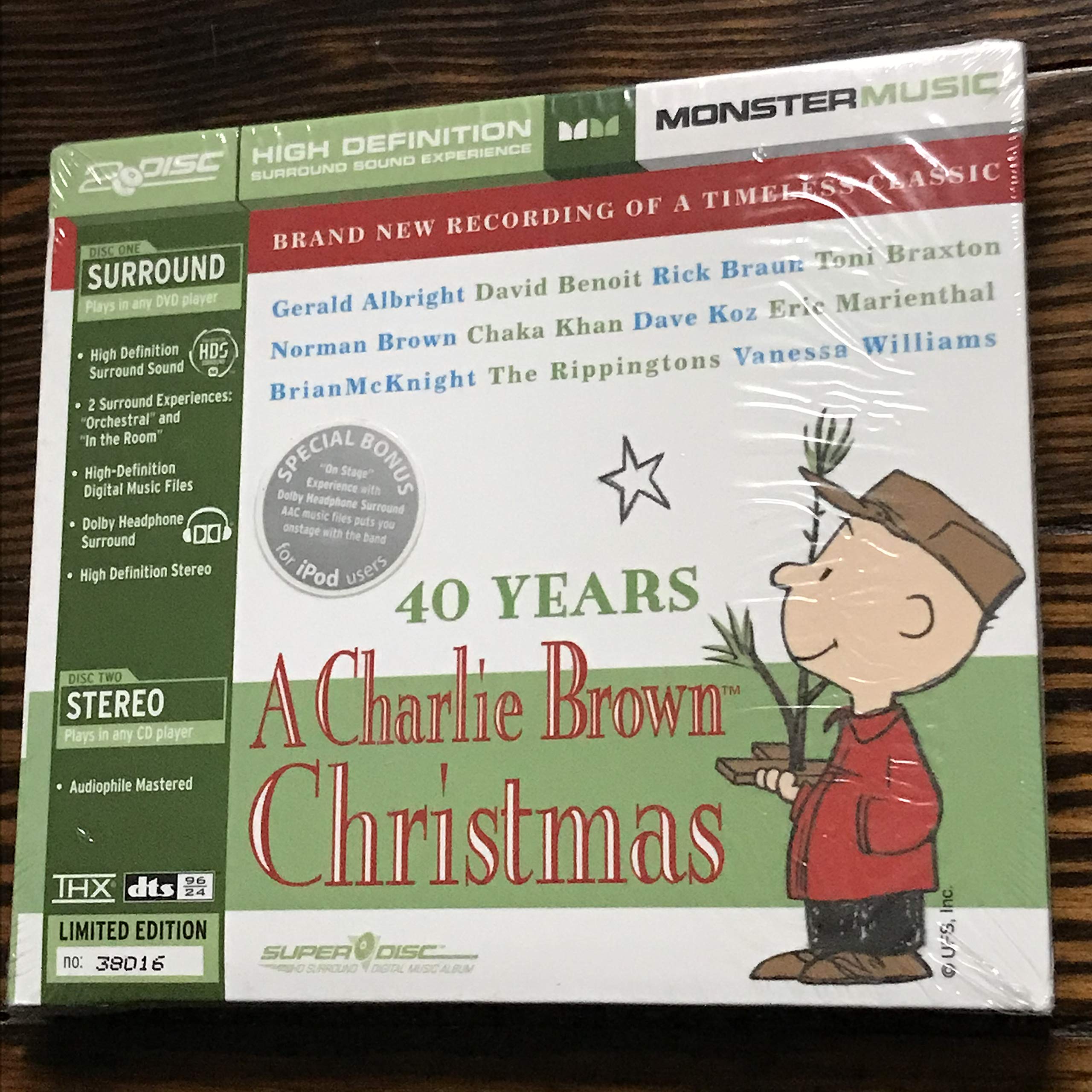40th Year Anniversary Charlie Brown Christmas [Audio CD] Beniot, David