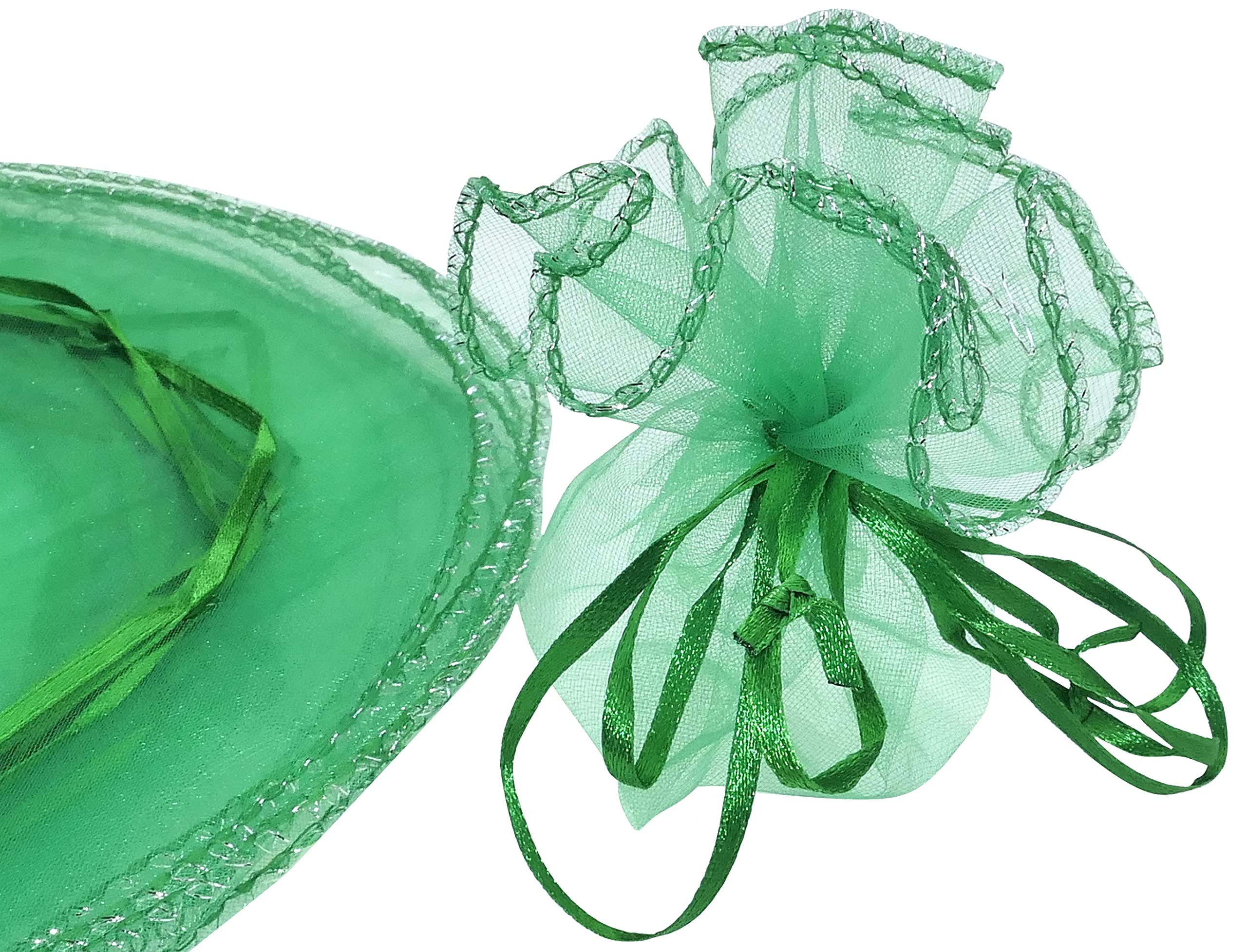 Sachets Cadeaux AERZETIX - Lot De 10 Pochettes 70x90mm à Cordon Doré Pour Bijoux, Cosmétiques