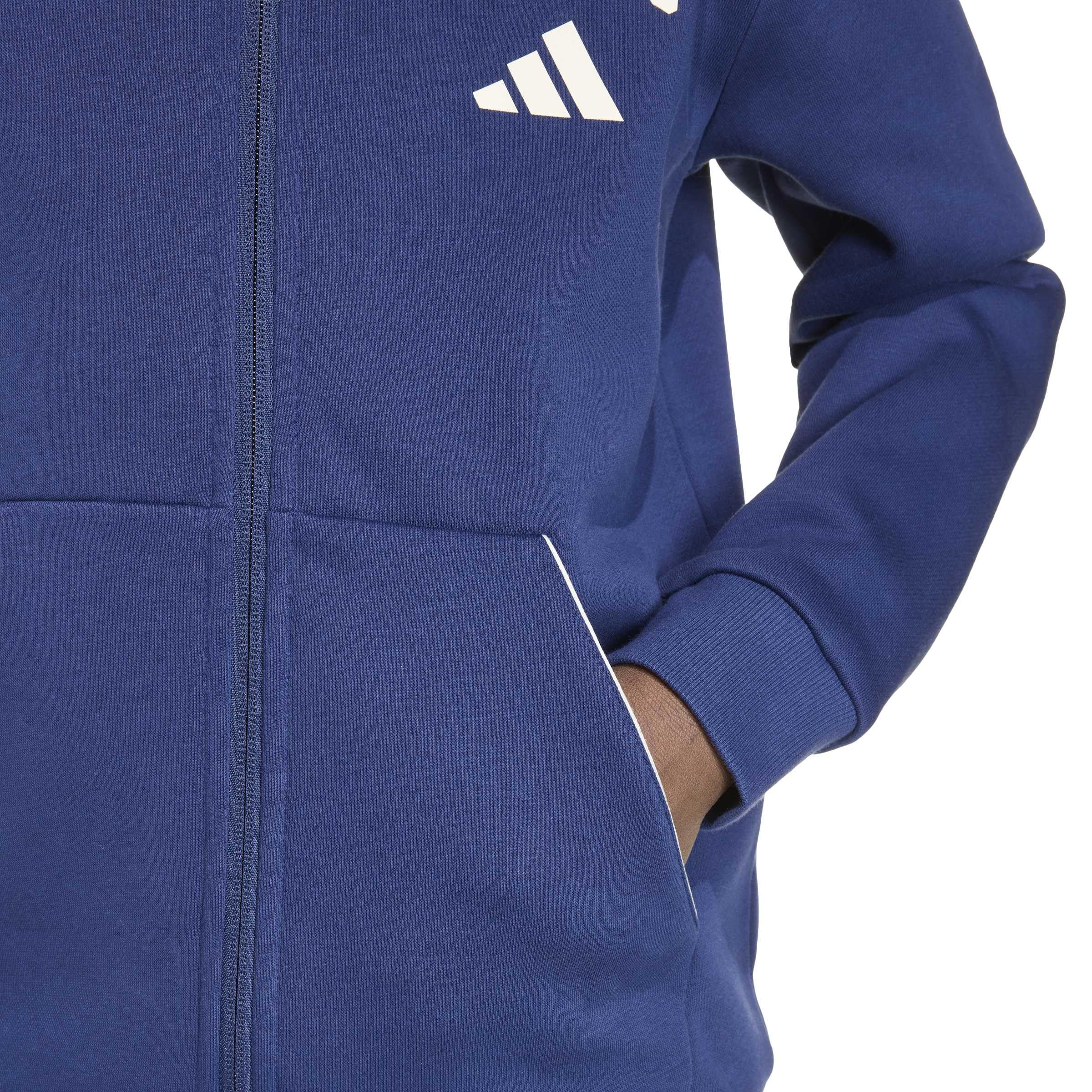Adidas Seasonals Collegiate Typography Hoody Sweatshirt à Capuche Mixte Enfant