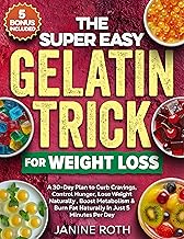 The Super Easy Gelatin Trick for Weight Loss: A 30-Day Plan to Curb Cravings, Control Hunger, Lose Weight Naturally , Boost Metabolism & Burn Fat Natu