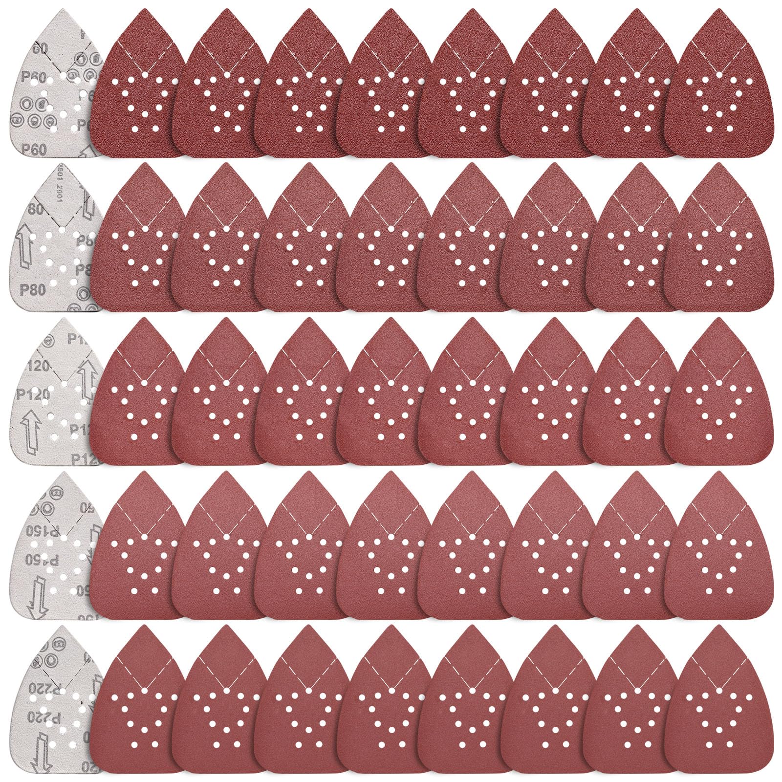 Oscillating Tool Sanding Pads Kit - 114 Pcs -9 Oscillating Tool Sanding Pads Kit - 114 Pcs -9