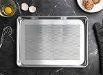 New Star Foodservice Commercial-Grade 18-Gauge Plaque d'aluminium/Panneau de cuisson (13 L x18 W x1 H (taille moyenne))