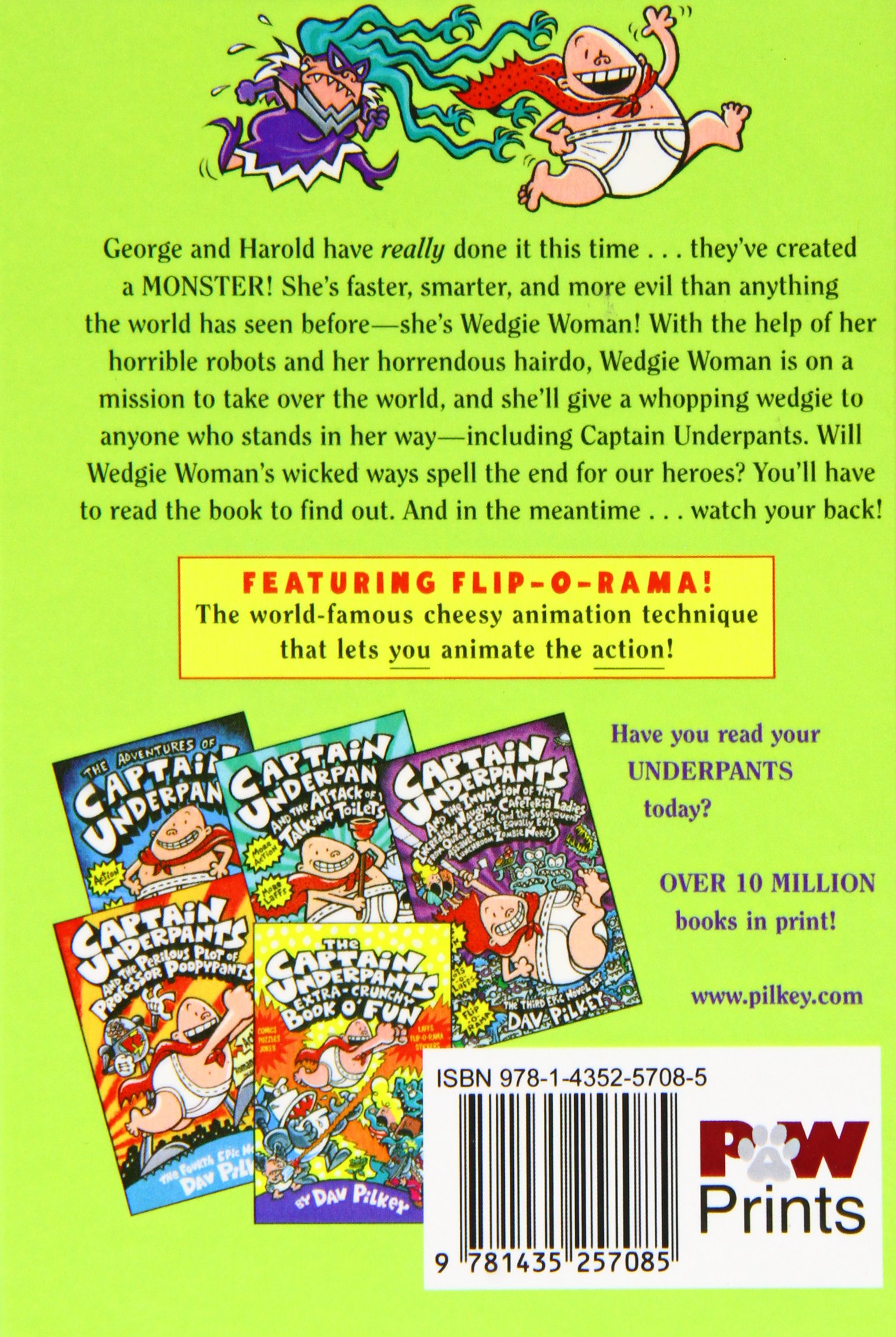 Captain Underpants and the Wrath of the Wicked Wedgie Woman: The Fifth Epic Novel