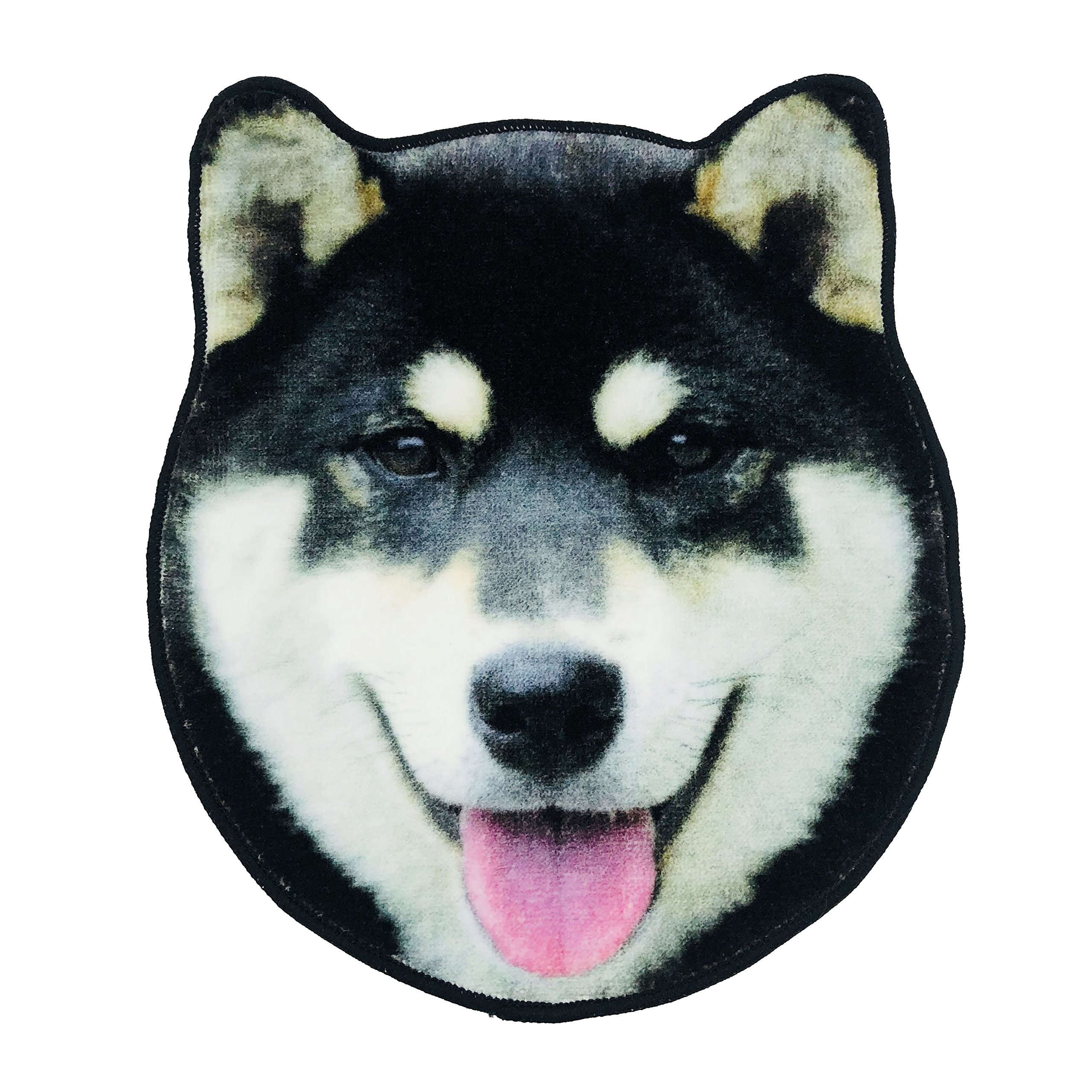 Amazon｜リアルモチーフタオル柴犬タオル動物面ハンドタオル| Imabari