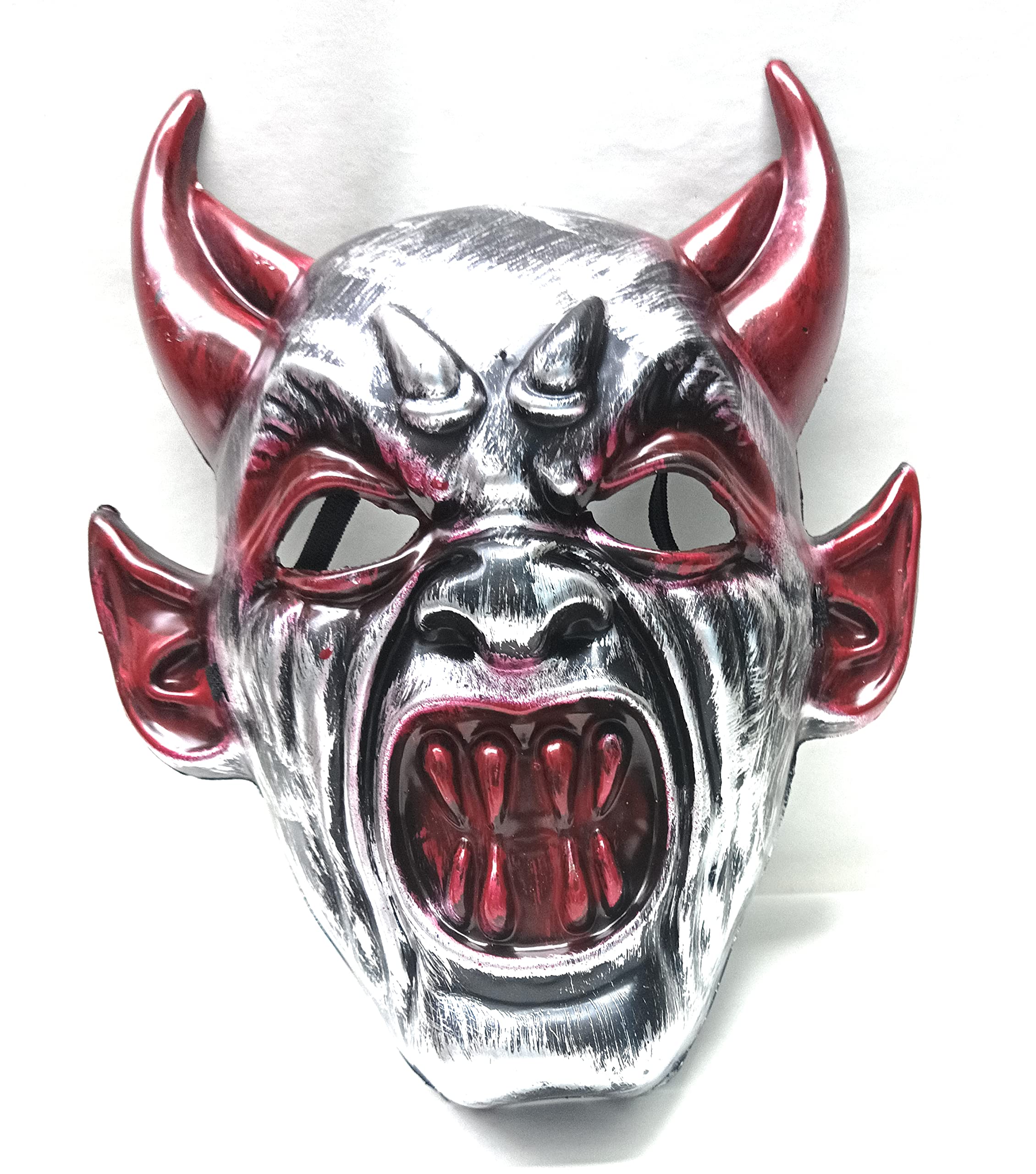 VASHE JAGMOOLYA PRODUCTS mask Costume Devil Plastic Mask Kids & Adults Halloween Fancy Dress Costume Accessories Free Size [ PACK OF 1 ] (B0C2468RJ5) Amazon Price History, Amazon Price Tracker