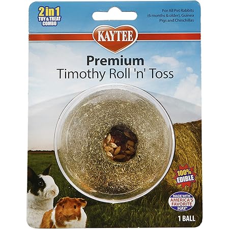 Kaytee Timothy Roll n Toss Toy and Treat