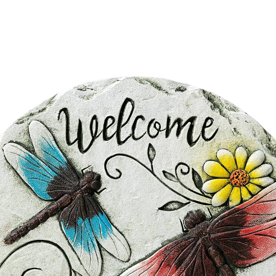 BUTTERFLY - quyetchien Amazon.com: Glitzhome GH50971R Set of 2 Cement Stepping