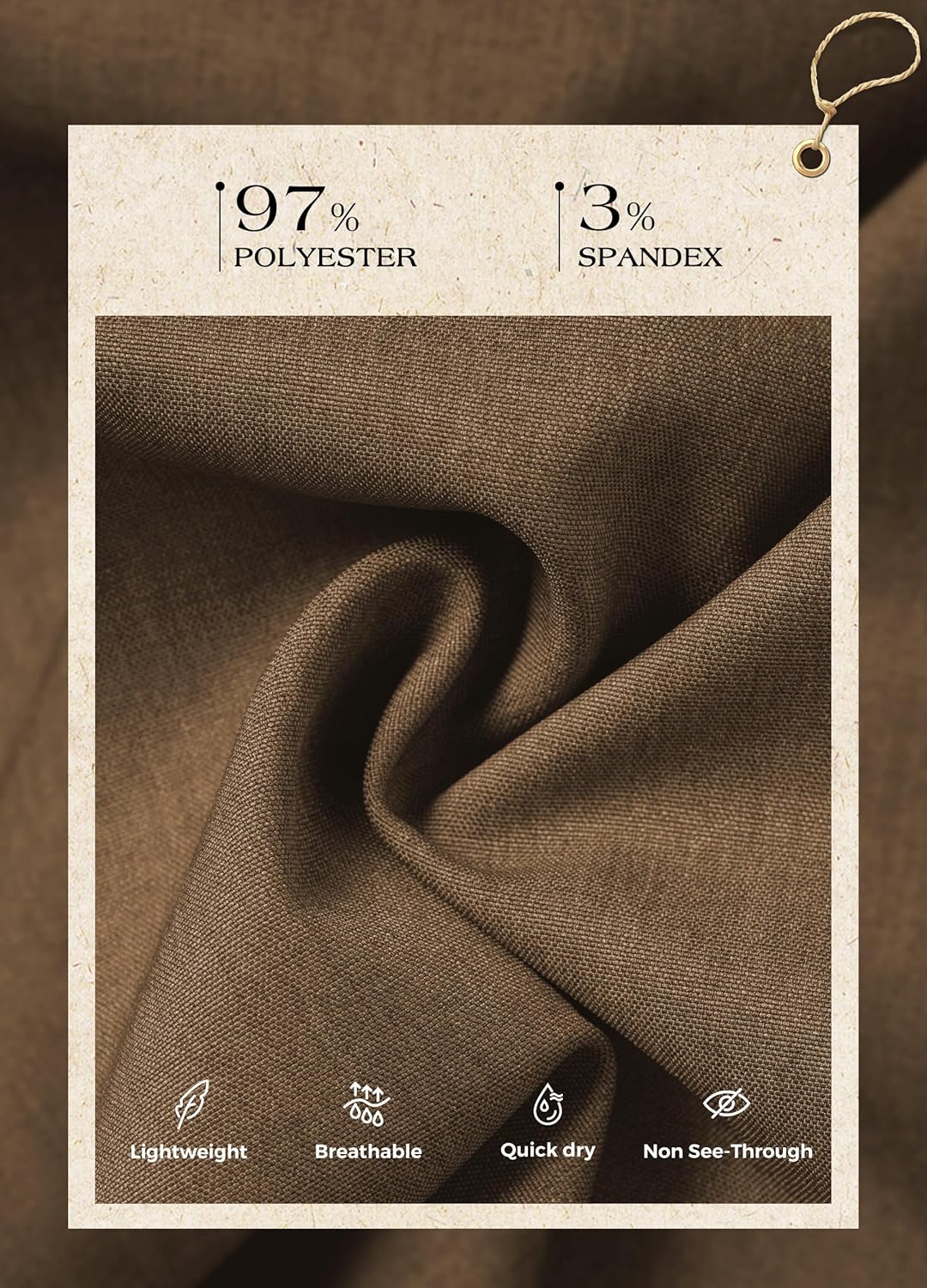 Women's Wide Leg Work Dress Pants High Waisted Casual Slacks Business Office Pants with Pockets 29"/31" - Image 5