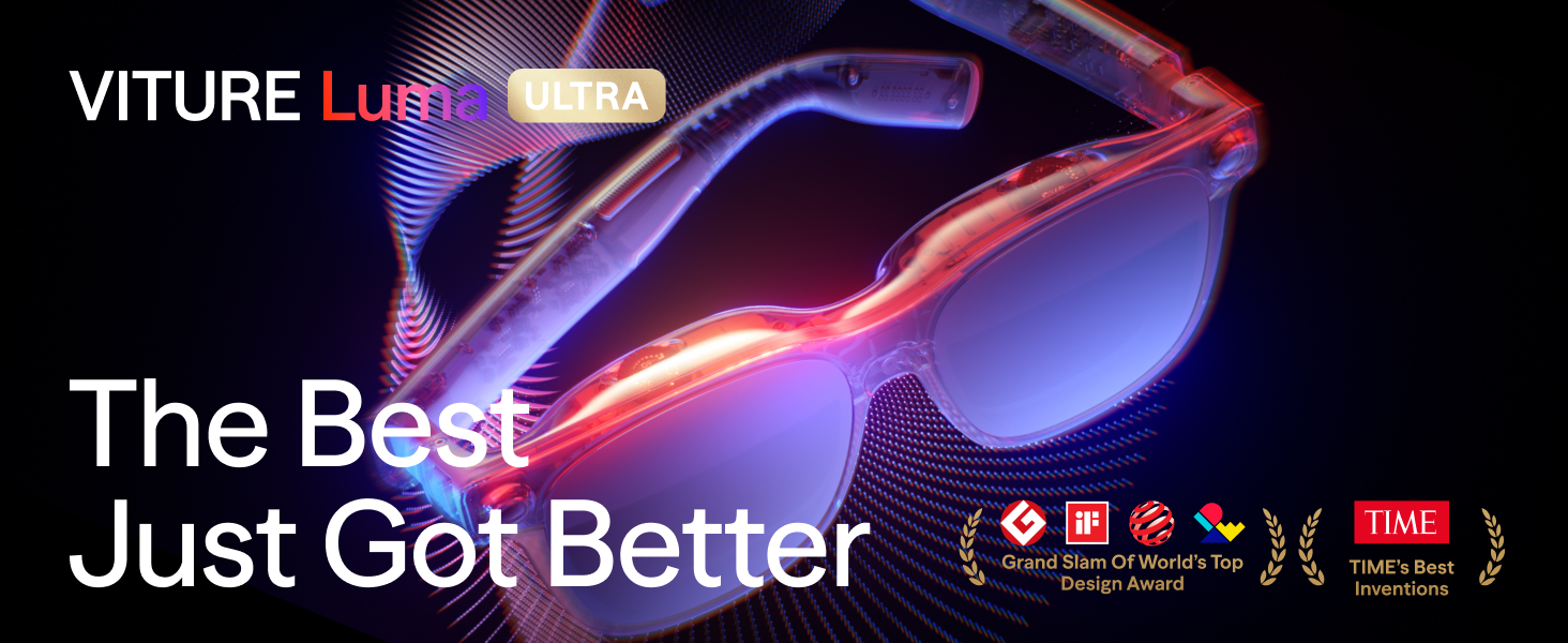 Amazon.com: VITURE Luma Ultra AR/XR Glasses, 152'' Full 6Dof